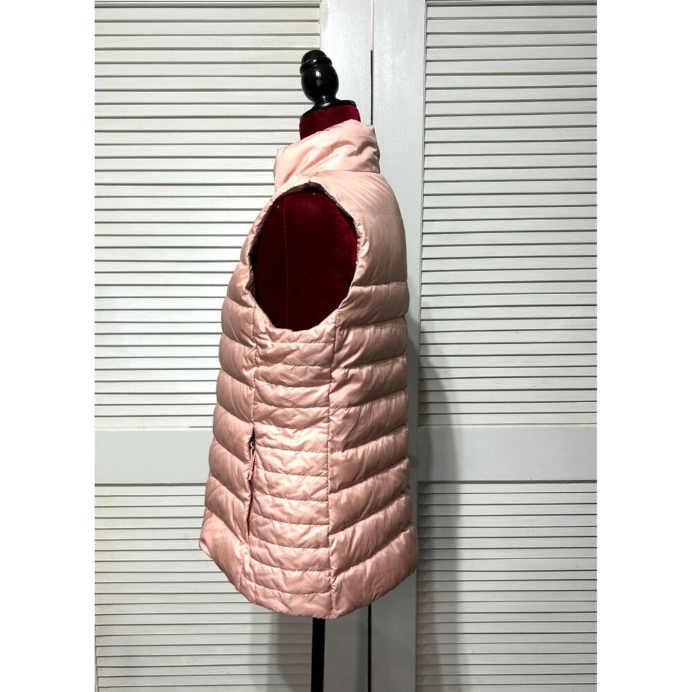The North Face Women's Pink Aconcagua Down Puffer Vest Size Medium 3150 - Picture 5 of 15